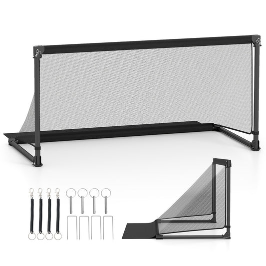 Portable POP Up Toddler Soccer Net with Quick Setup for Practice and Games-L