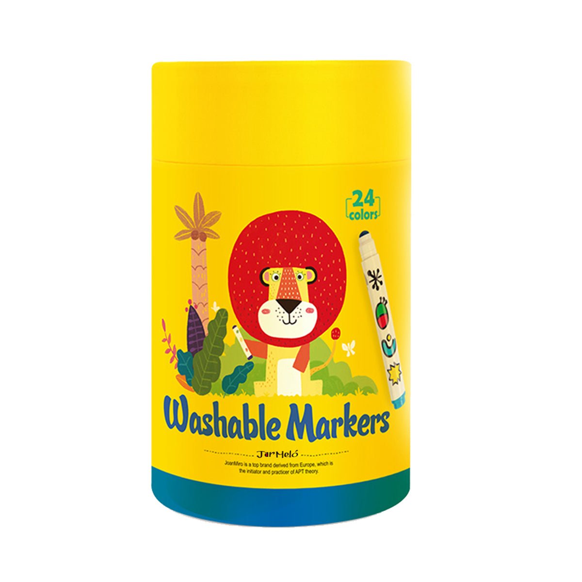 Special Round Tip Washable Marker 24 Colours - Kids Mega Mart