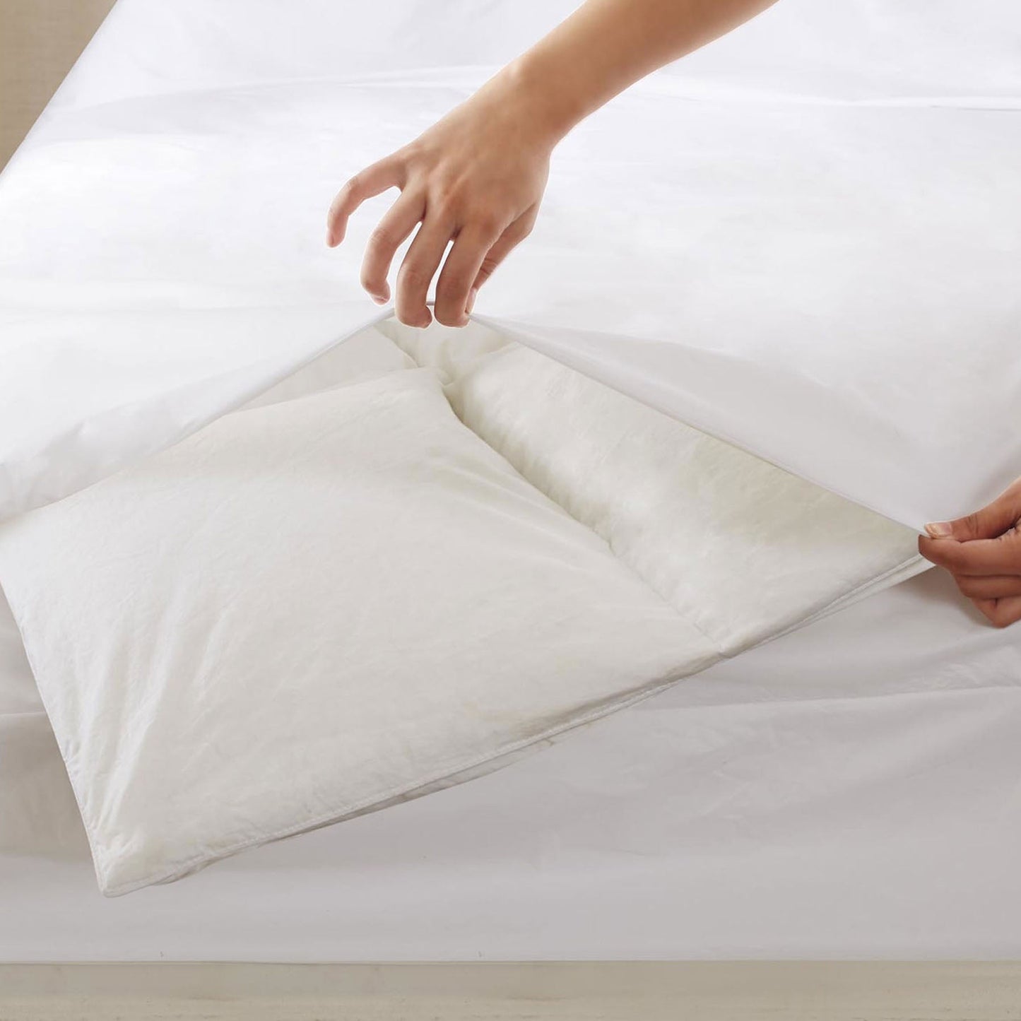 Stain-resistant single quilt protector, Australian-made for durable protection in childrens rooms.