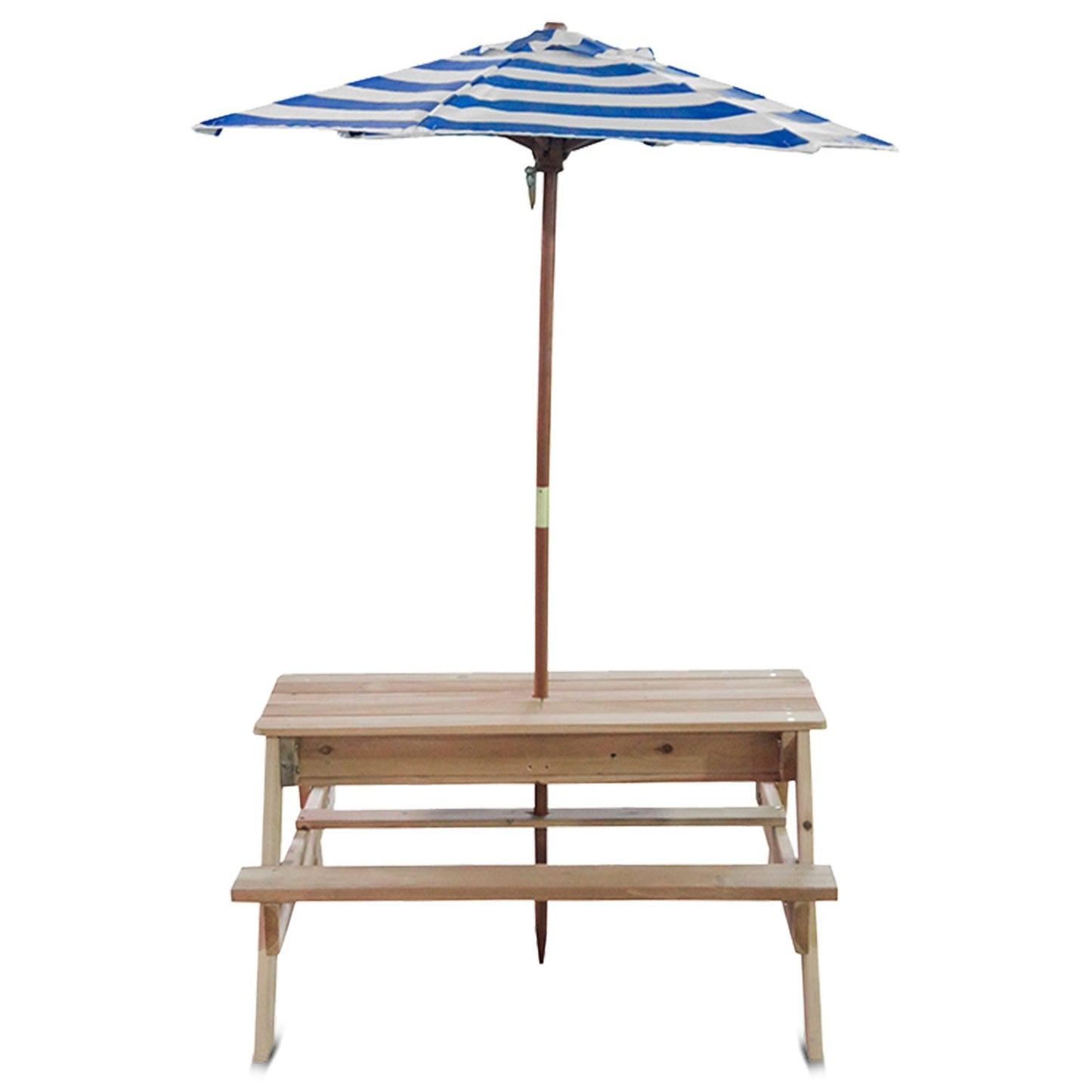 Lifespan Kids Sand and Water Table with Umbrella for outdoor fun and learning.