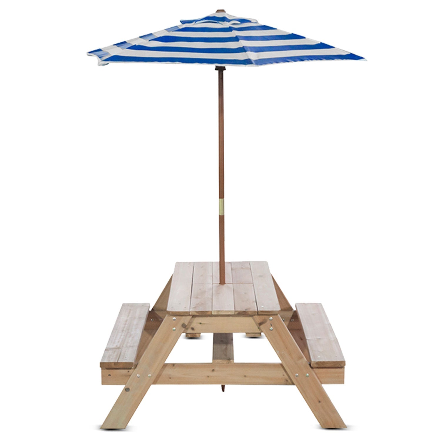 Lifespan Kids Sunrise Sand and Water Table with Umbrella - Perfect for backyard fun.