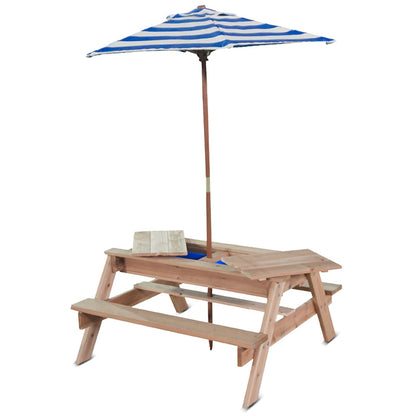 Lifespan Kids Sunrise Sand and Water Table with Umbrella | Perfect for creative outdoor play.