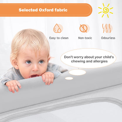 Playpen Baby Toddler Activity Fence Multicolor With 50 Ocean Balls