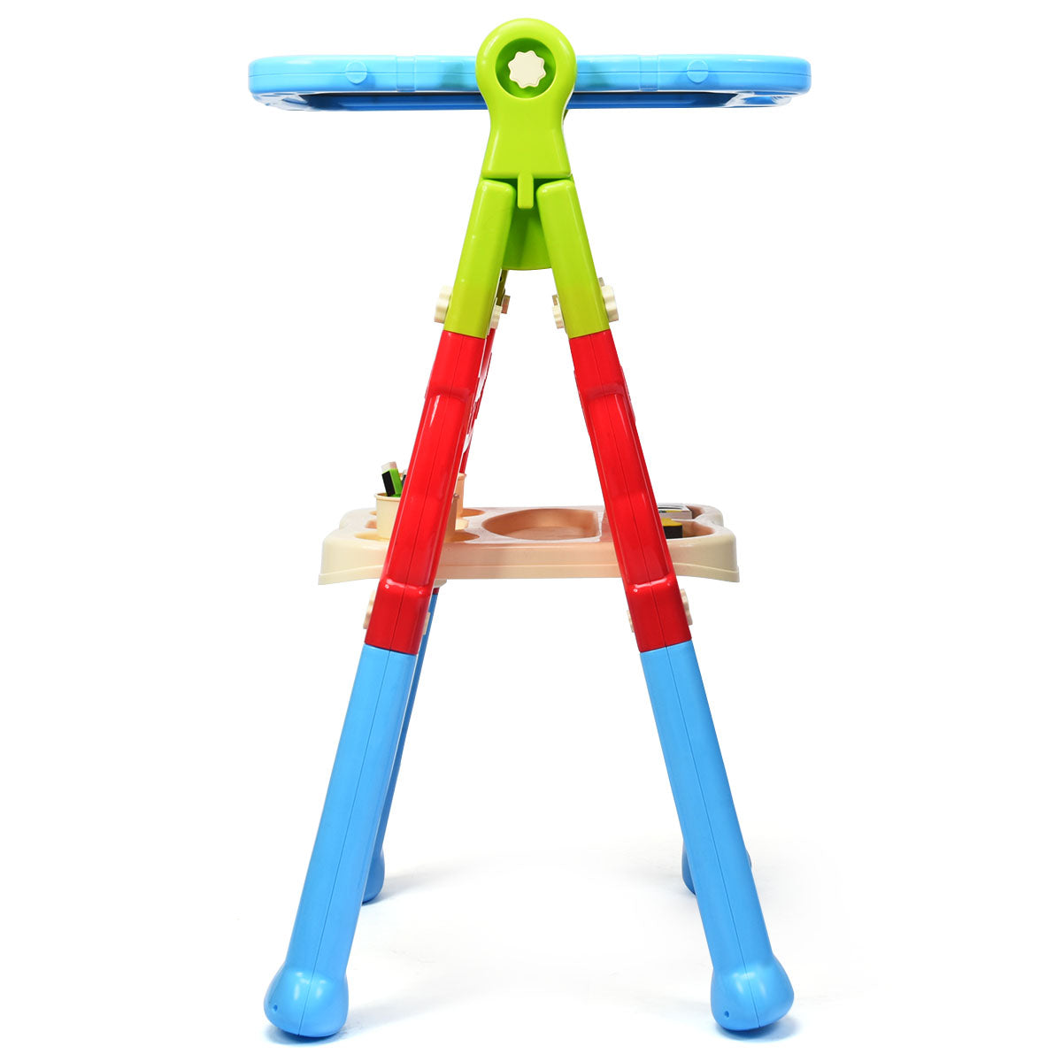 Blue Double Sided Chalkboard & Whiteboard Easel | Art Accessories
