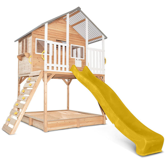 Winchester Cubby House with Slide and Sandpit, ideal backyard play space for kids.