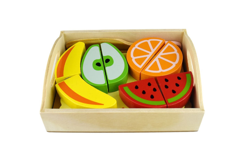 Wooden Food Tray Fruit - Kids Mega Mart