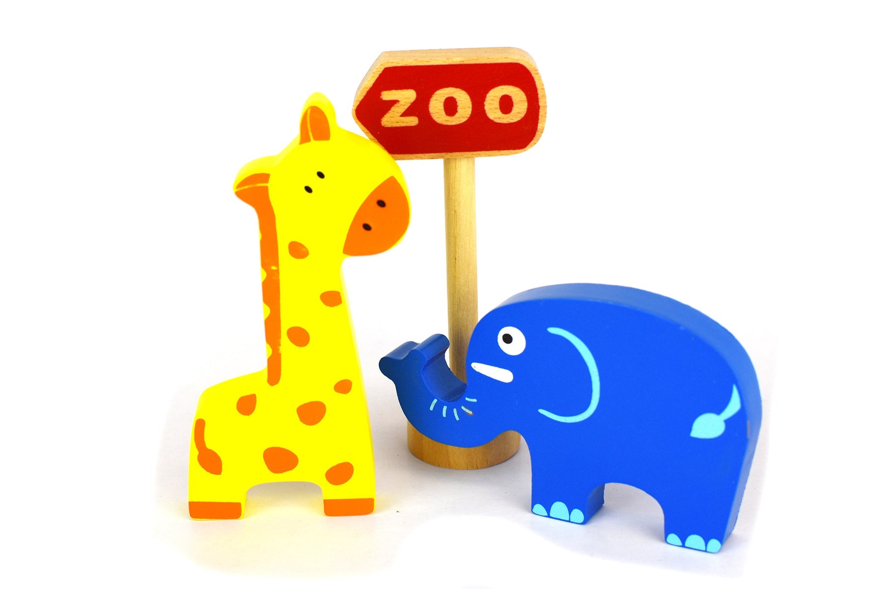 Colorful Zoo Puzzle Playset in Tin Case for fun, educational play at home.