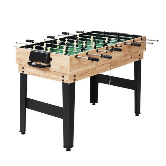 Kids 10-in-1 Soccer Table Foosball features combo games for endless indoor fun.