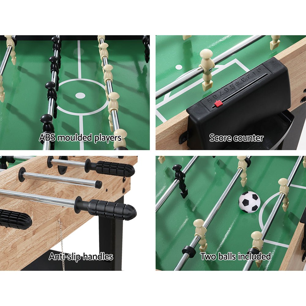 10-in-1 Soccer Table Foosball Hockey Pool Bowling Combo Games for fun-filled kids entertainment