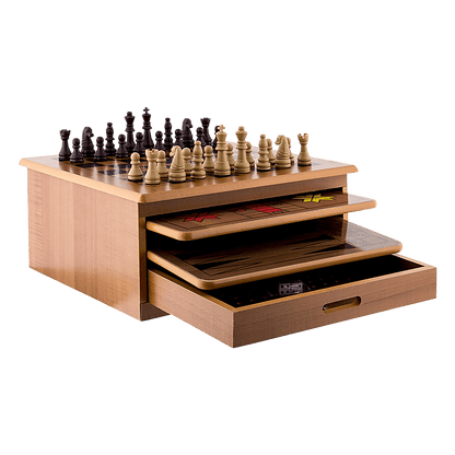 10 in 1 Wooden Chess Set - Kids Mega Mart