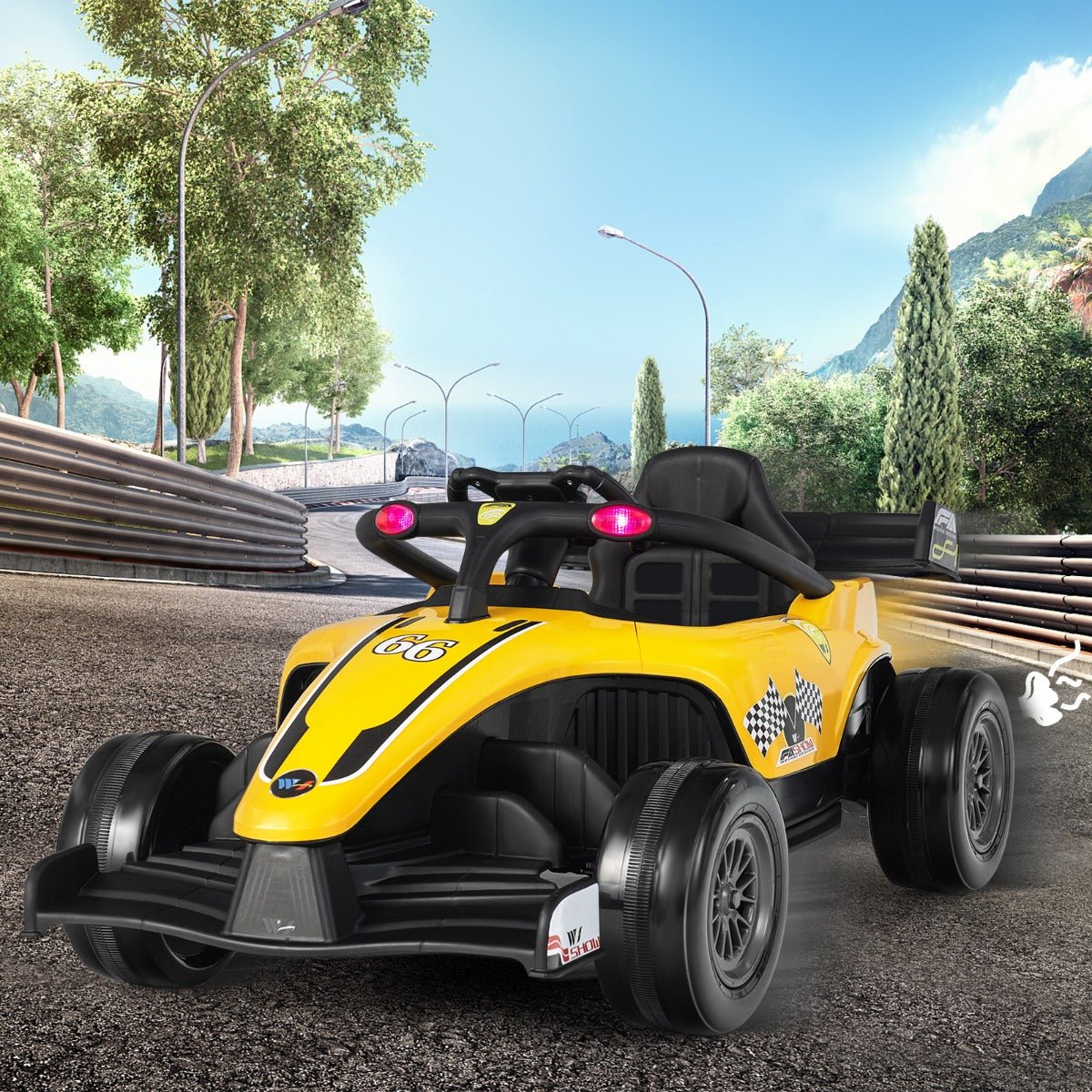 Ride on Racing Car Fun: Where Style Meets Speed!