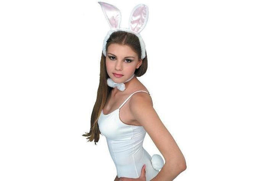 Adorable Bunny Costume Set for Kids with Ears, Bow Tie and Tail