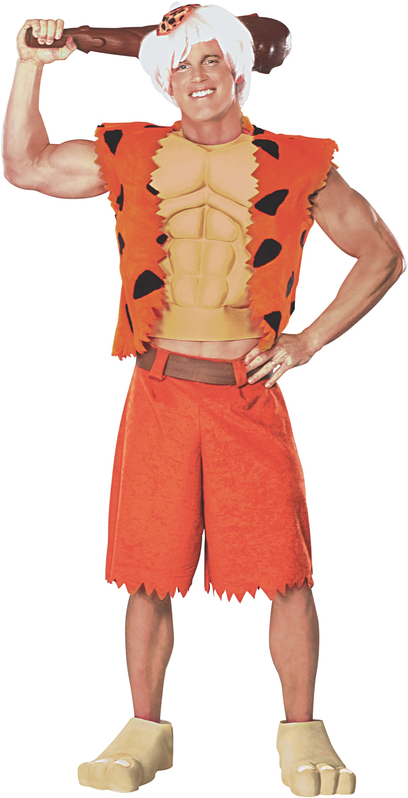 Bamm|Bamm Adult Costume from The Flintstones Official | Perfect for themed home parties