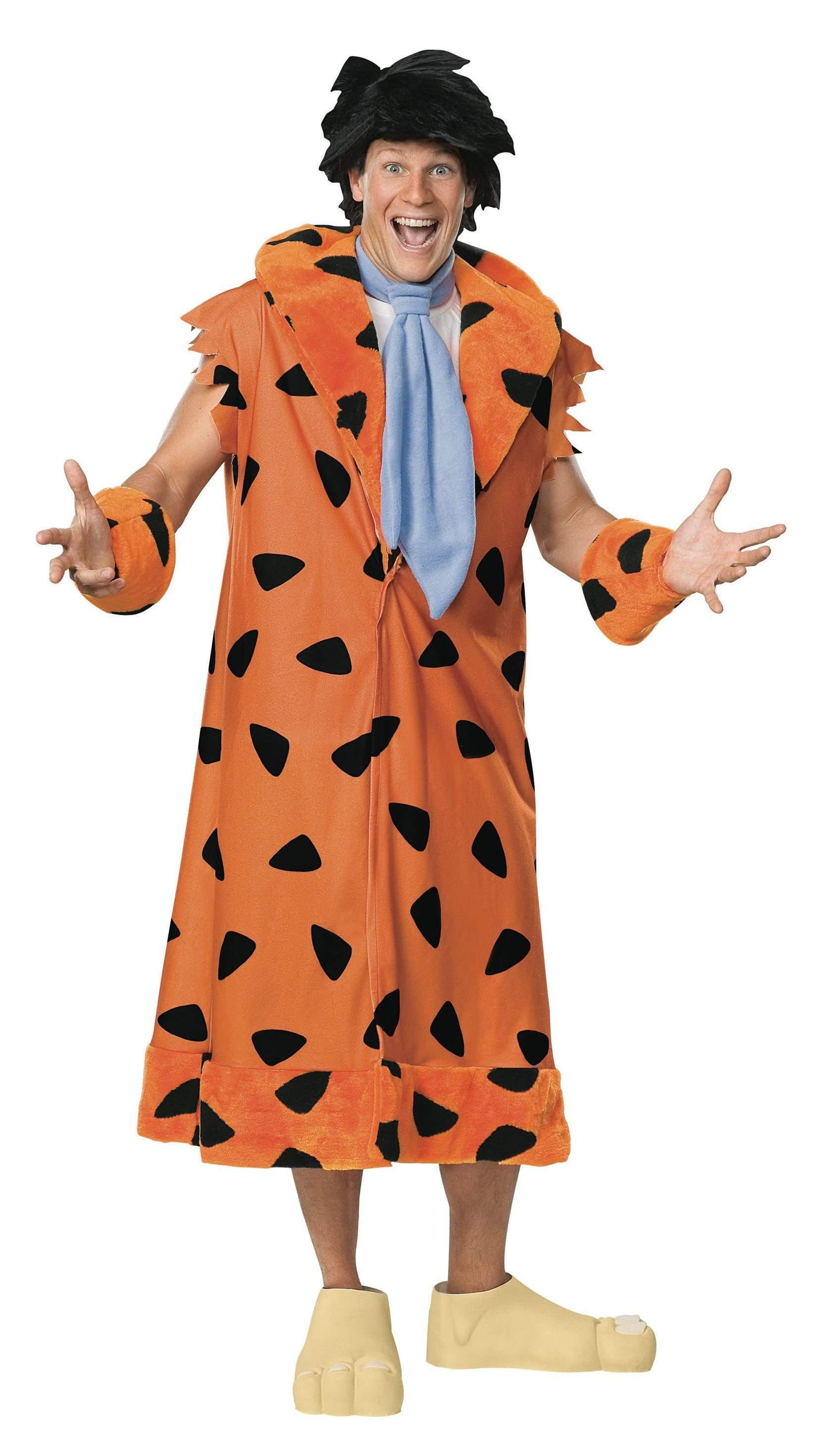 Fred Flintstone Adult Plus Size Costume for costume parties, Halloween, or themed events.