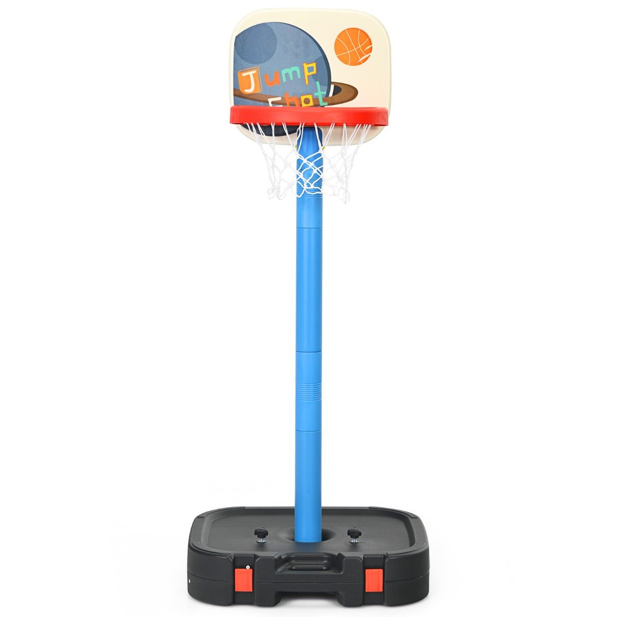 2-in-1 Basketball Set and Ring Toss: Playful Indoor Activity