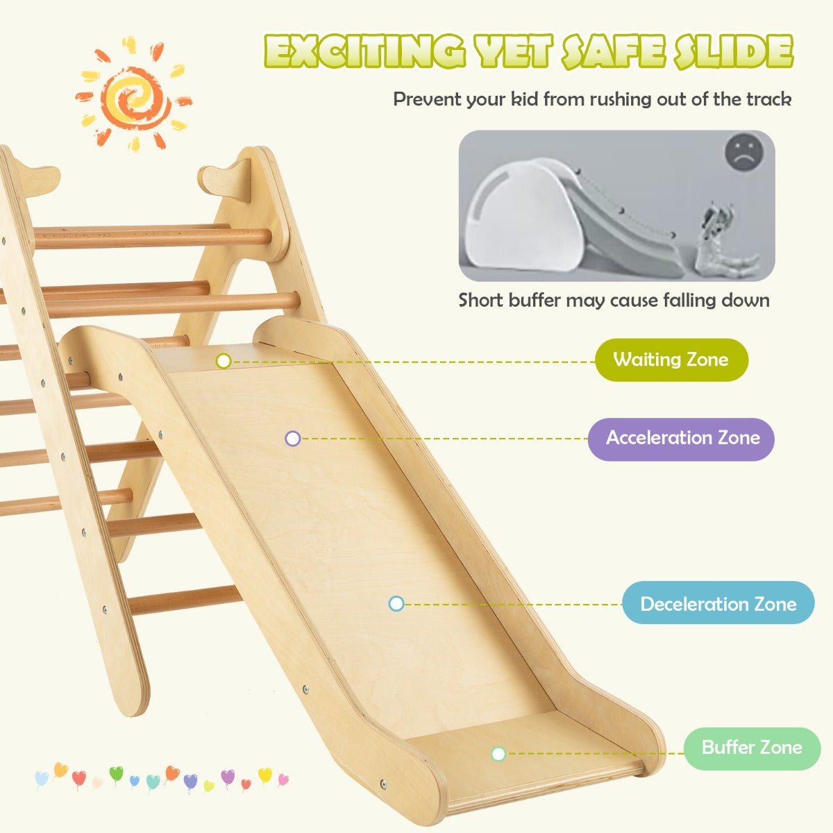 Get Active with the 2-in-1 Kids Climbing Triangle