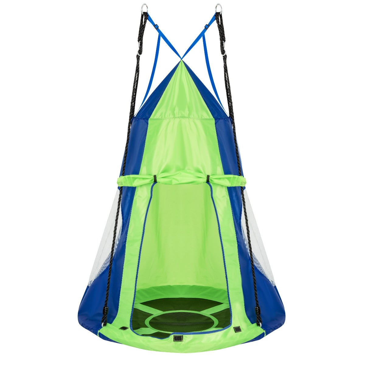 A World of Imagination in Our Tree Tent Swing Set