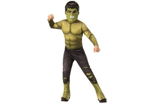 Kids Marvel Hulk Infinity War Costume, licensed and authentic, ideal for home dress-up play