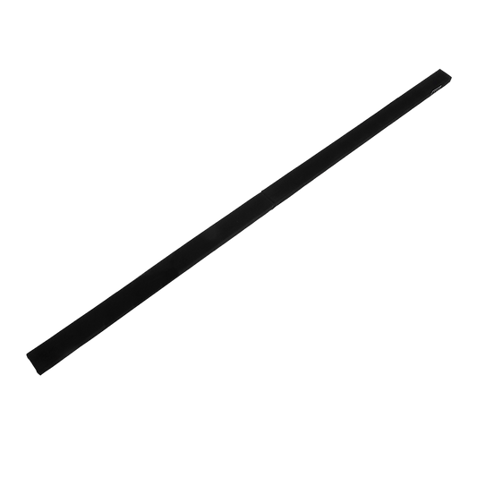 8FT Folding Gymnastics Balance Beam in Black Synthetic Suede for childrens home practice.