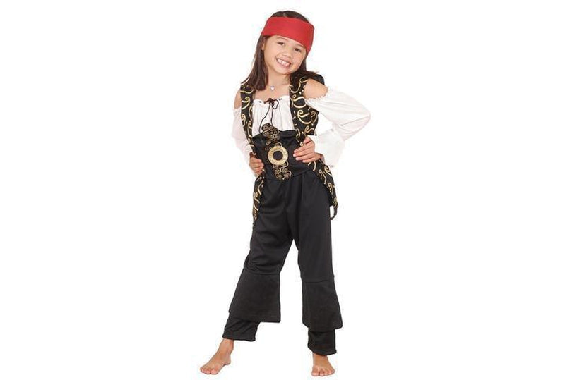 Disney Angelica Pirate Costume for Kids, inspired by Pirates of the Caribbean. Perfect for playtime.