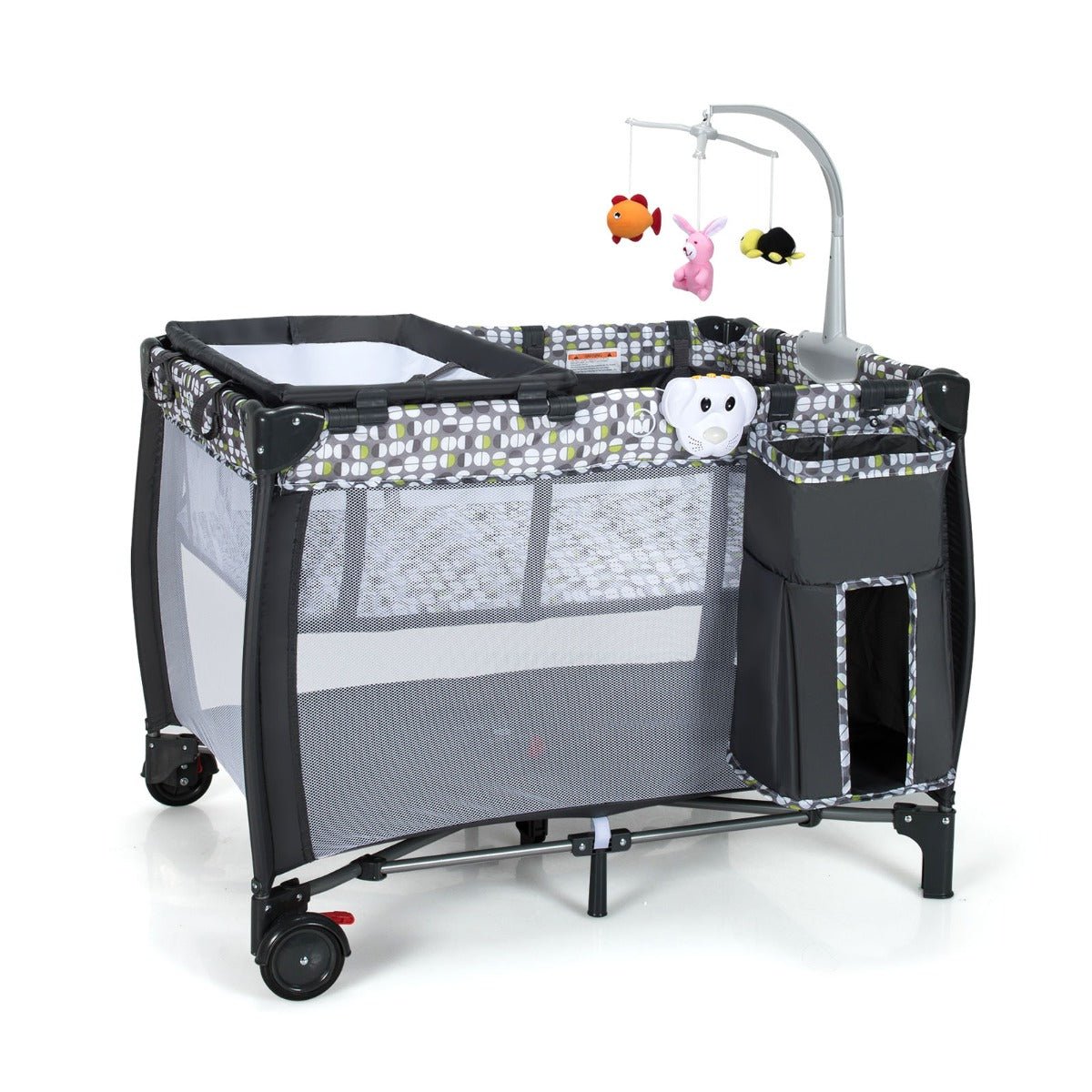 3 in 1 Baby Portacot | Bassinet, Changing Table and Playpen