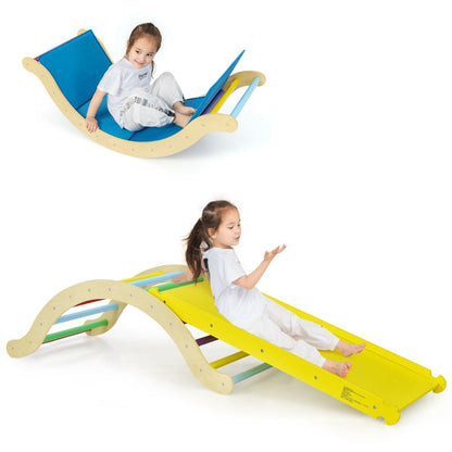 Multicolour 3-in-1 Kids Climber Set: The Ultimate Adventure!