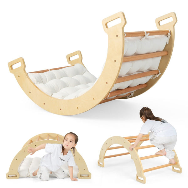 Toddlers' 3-in-1 Arch Rocker with Soft Cushion - Creative Playtime