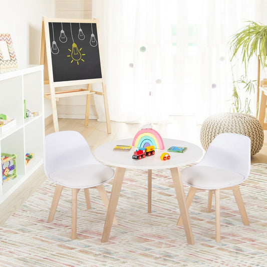 3 Pcs Kids Table & Chairs Set - Comfort and Style for Kids