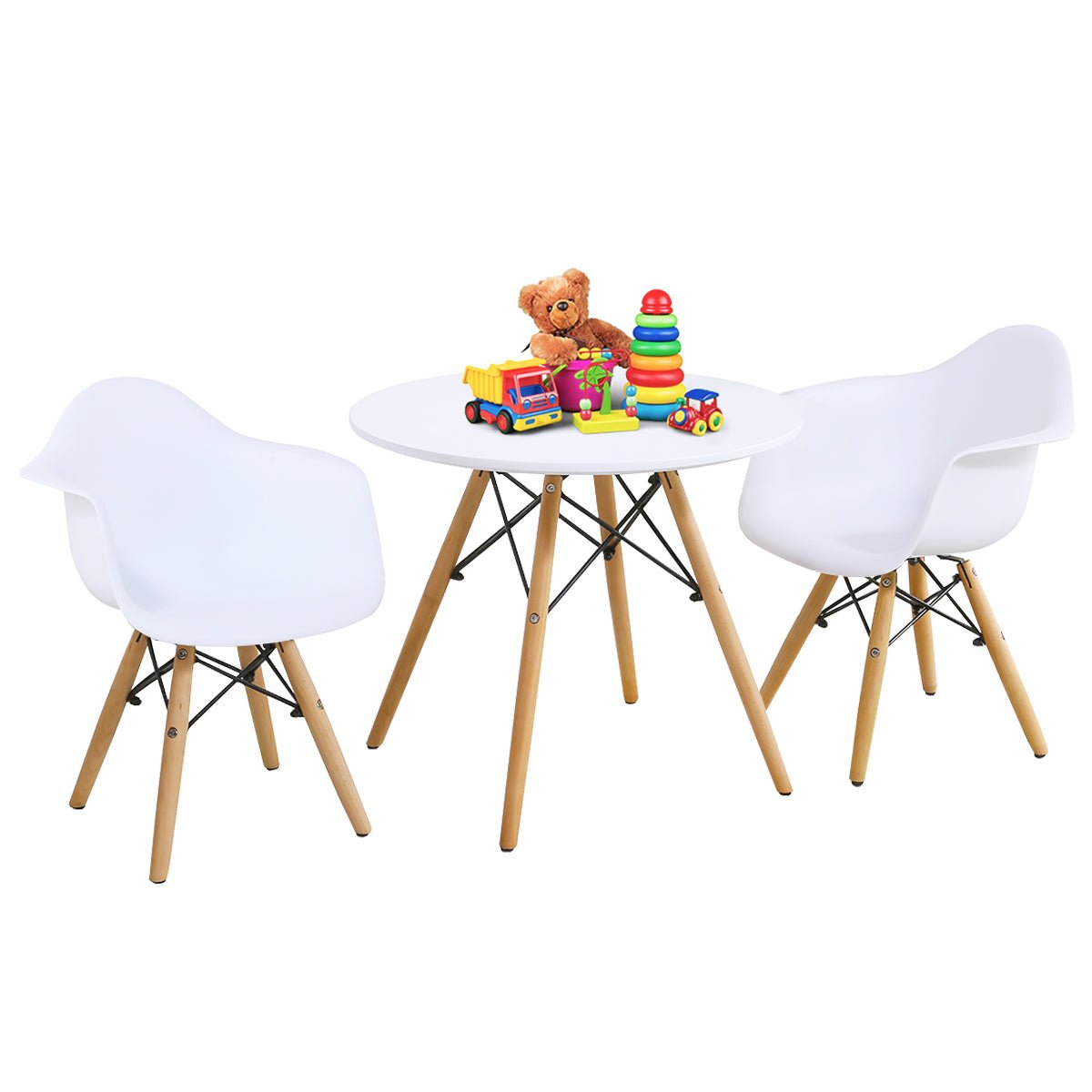Kids Table and Chairs Set - Encourage Learning, Play, and Shared Meals