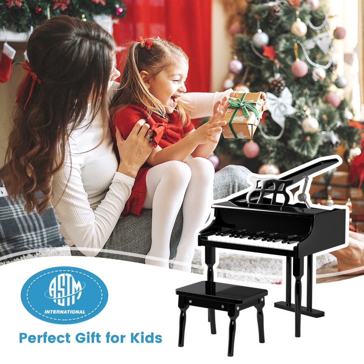 Enhance Musical Skills with the 30-Key Keyboard Toy
