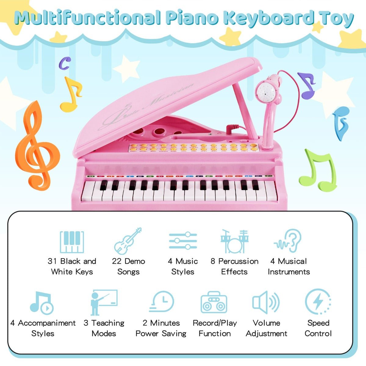 Kids Mega Mart: Your Destination for Musical Fun with Pink Keyboards