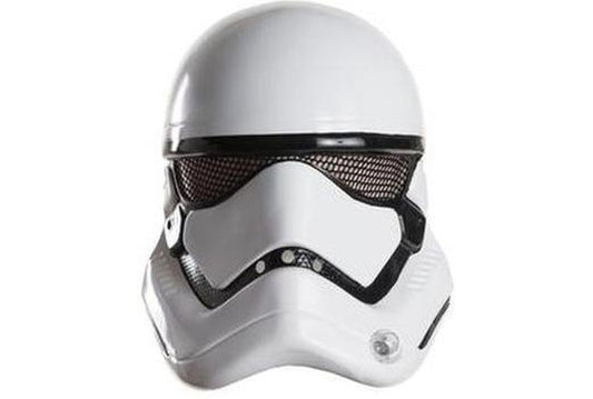 Adults Star Wars Stormtrooper half mask for cosplay or costume parties, perfect for home use.