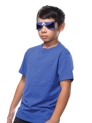 Kids Captain America Eye Mask for pretend play at home - Official Marvel costume.