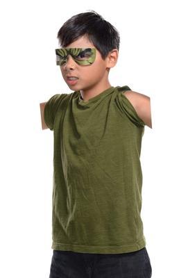 Kids Hulk costume accessory with eyes detail, perfect for playtime and dress-up fun.