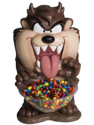 Looney Tunes Taz Candy Bowl Holder Statue for fun kids room decor.