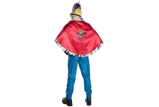 Adult Minion King Costume from Despicable Me | Officially Licensed for playful childrens dress-up.