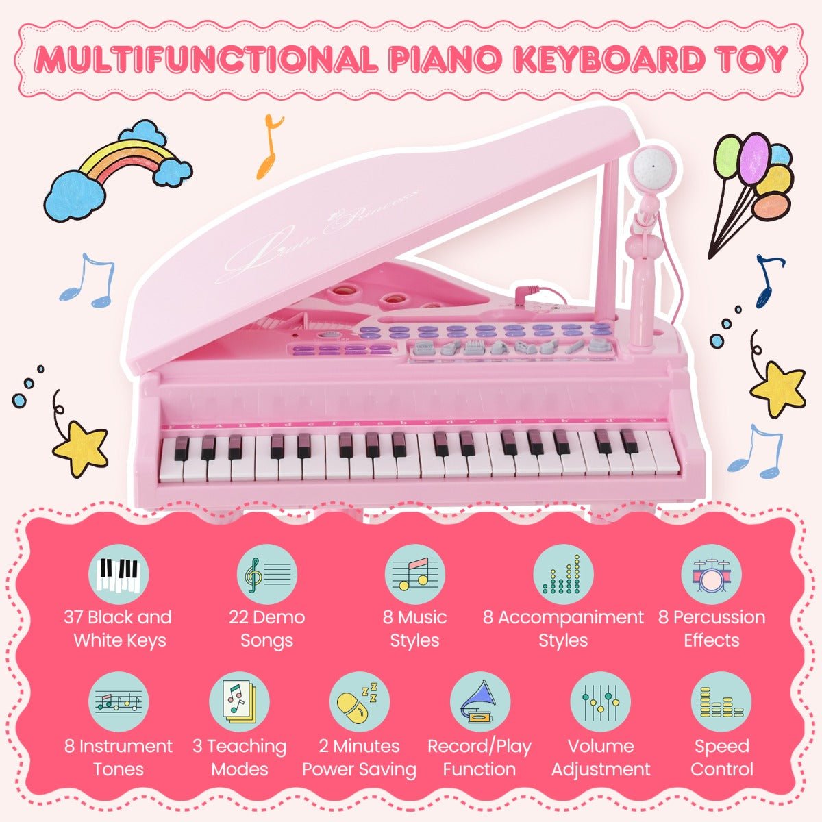 Portable Keyboard for Kids