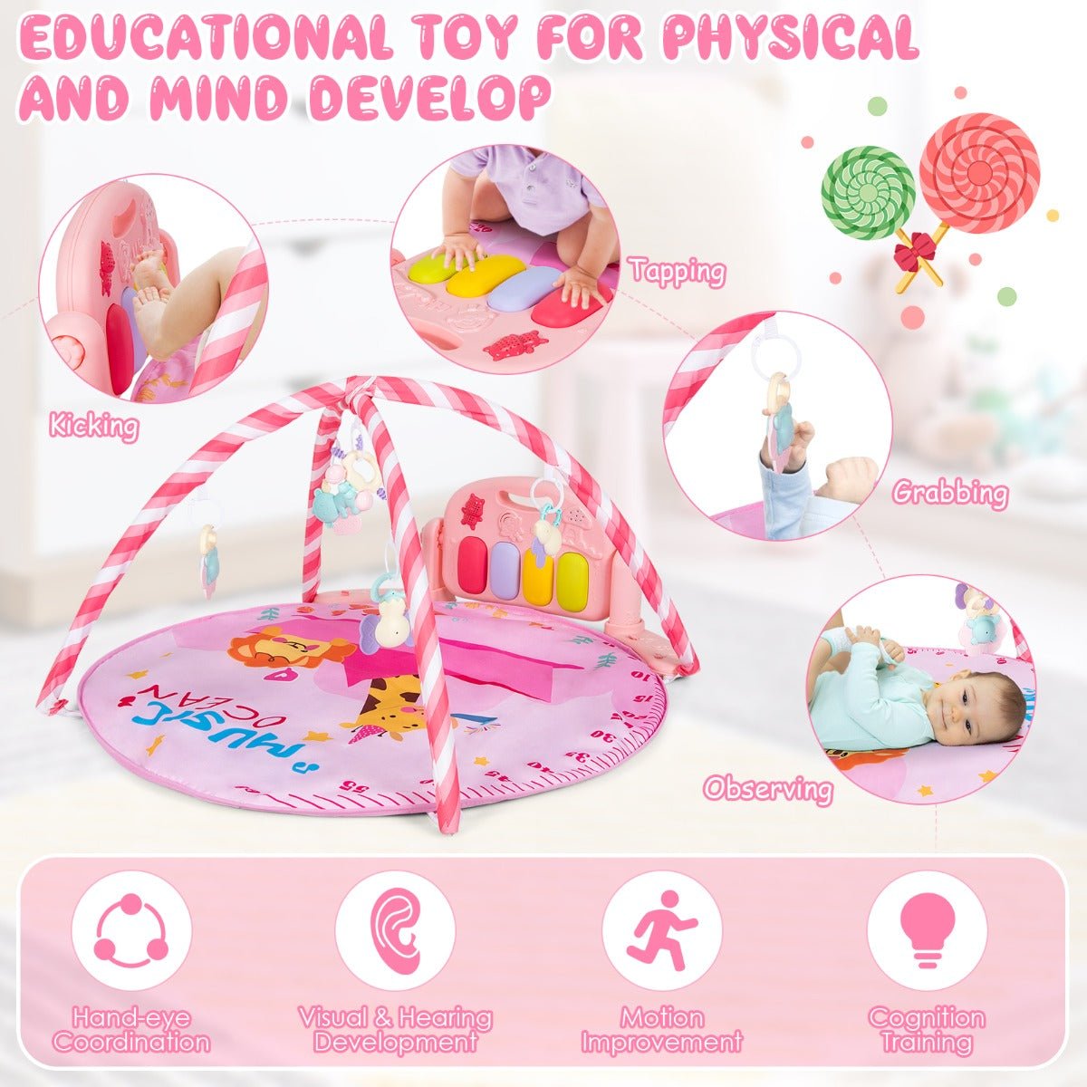 Hanging Sensory Toys for Infants