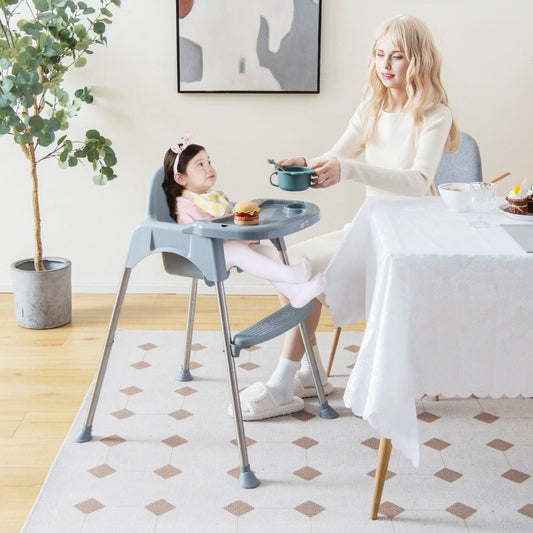 Buy the Ultimate Grey 4-in-1 Baby High Chair for Mealtime Bliss