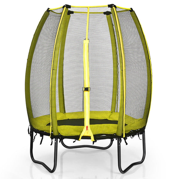 Secure Play: 42 Inches Trampoline with Enclosure Net and Safety Pad