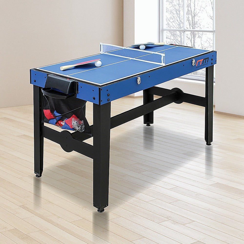 4FT 12-in-1 Combo Games Tables Foosball Soccer Basketball Hockey Pool Table Tennis