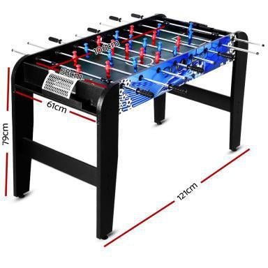 Kids 4FT Soccer Table Foosball Game for indoor fun, perfect for active play at home.