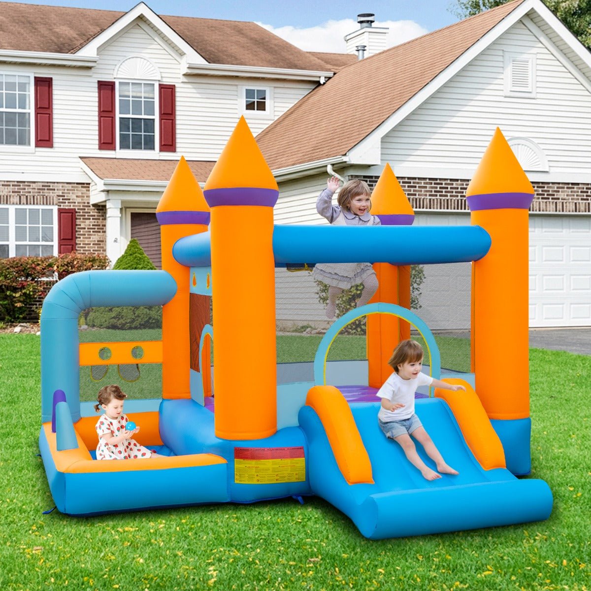Endless Fun with the 5-in-1 Inflatable Castle - Order Now!