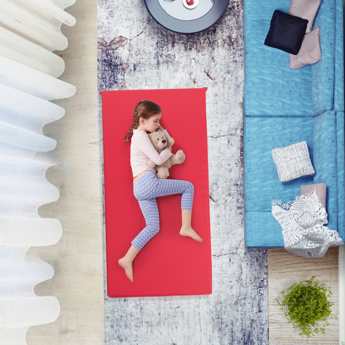 Experience Restful Naps with the Rainbow Nap Mats - Shop Today!