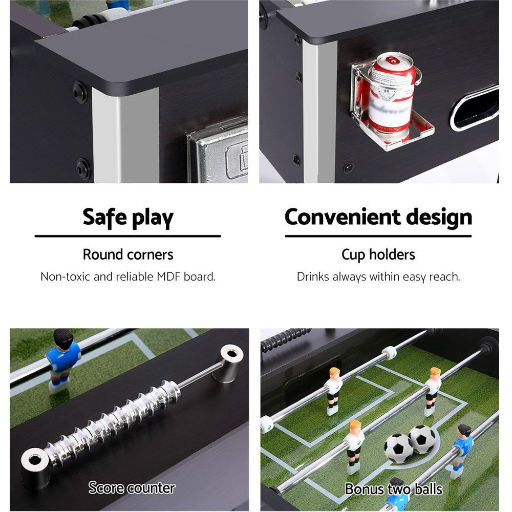 5FT Soccer Table Foosball | Fun and interactive foosball game for childrens play at home.