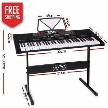 61 Key Electronic Piano Keyboard EK-63 for kids home music practice and beginners.