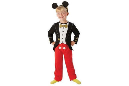 Mickey Mouse toddler tuxedo costume with ears for magical dress-up play at home 🐭✨