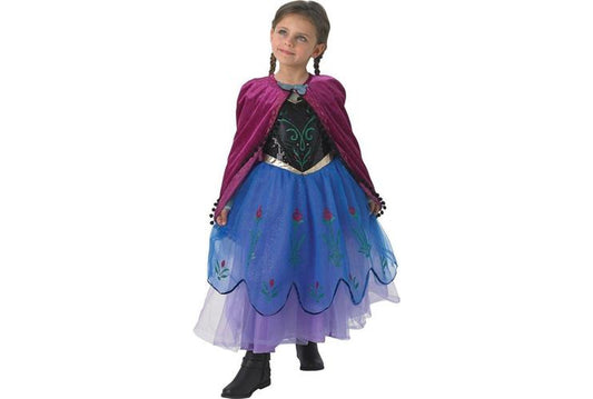 Disney Frozen Anna Princess dress-up costume for girls, perfect for imaginative play at home.