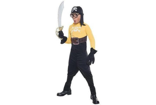 Officially licensed Despicable Me Minion Pirate kids costume for imaginative play at home.