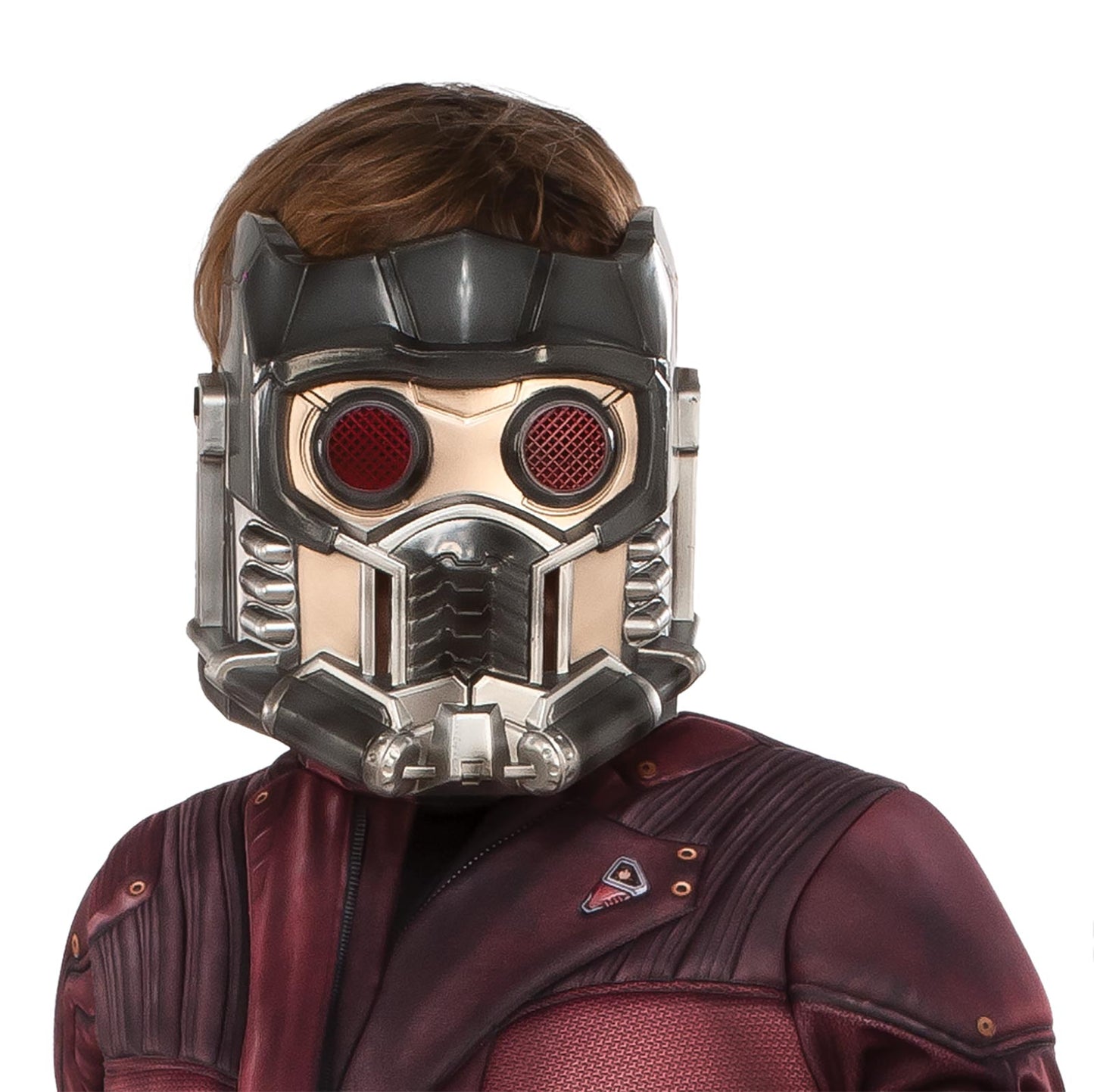 Star-Lord Deluxe Marvel Kids Costume with Mask for role-playing and imaginative play at home.